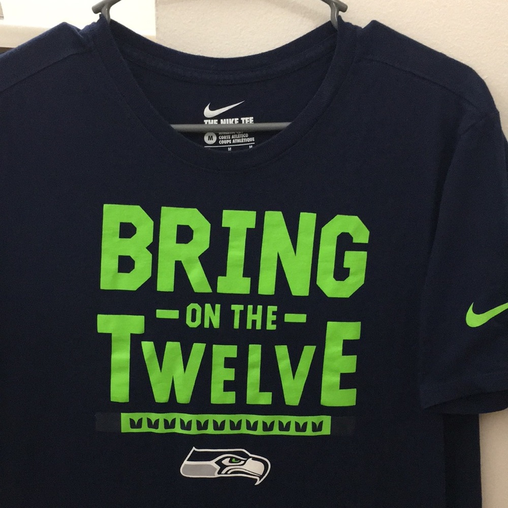 Nike-NFL (Seattle Seahawks) - *NEW* “12th Man” Tee
